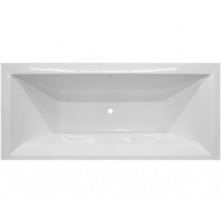 Ванна из литьевого мрамора Эстет Stella silk ФР-00014624 180x80см белый матовый